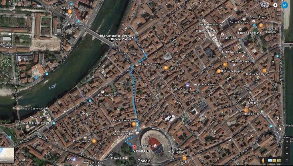 B&B Cangrande Di Danese-Viviani Verona Exterior foto